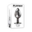 Playboy Playboy Pleasure - Korek analny Tux Aluminium - bardzo duży