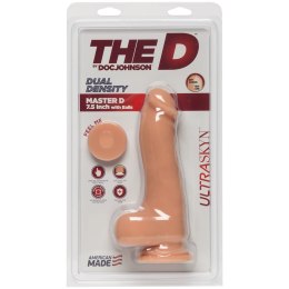 Doc Johnson Doc Johnson - Realistyczne dildo z jądrami Master D 19 cm