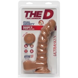 Doc Johnson Doc Johnson - Realistyczne dildo z jądrami Ragin' D 22 cm