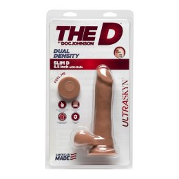 Doc Johnson Doc Johnson - Realistyczne dildo z jądrami Slim D 15 cm