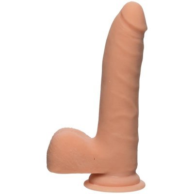 Doc Johnson Doc Johnson - Realistyczne dildo z jądrami Slim D 18 cm