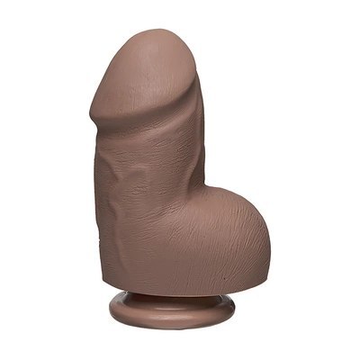 Doc Johnson Doc Johnson - Realistyczne, grube dildo z jądrami 15 cm