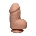 Doc Johnson Doc Johnson - Realistyczne, grube dildo z jądrami 15 cm