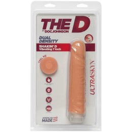 Doc Johnson Doc Johnson - Wibrujące, realistyczne dildo 18 cm