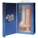 Doc Johnson Doc Johnson - Wibrujące Dildo z jądrami i przyssawką 15 cm