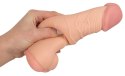 Nature Skin - 2in1 Realistyczny Penis Z Otworem Anusa 21cm