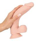 Nature Skin - Dildo O Naturalnym Wyglądzie Z Jądrami 24cm Nature Skin