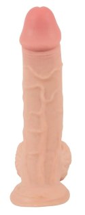 Nature Skin - Elastyczne Naturalne Dildo Z Ruchomą Skórą 18,7 cm