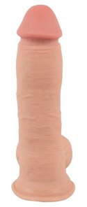 Nature Skin Nature Skin - Elastyczne Naturalne Dildo Z Ruchomą Skórą 19,9 cm