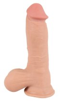 Nature Skin Nature Skin - Elastyczne Naturalne Dildo Z Ruchomą Skórą 19,9 cm