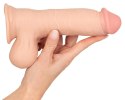 Nature Skin Nature Skin - Elastyczne Naturalne Dildo Z Ruchomą Skórą 19,9 cm