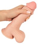 Nature Skin Nature Skin - Elastyczne Naturalne Dildo Z Ruchomą Skórą 19,9 cm