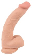 Nature Skin - Elastyczne Naturalne Dildo Z Ruchomą Skórą 24,7 cm