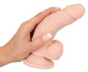 Nature Skin - Super Miękkie Dildo O Naturalnym Wyglądzie 17cm