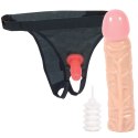 Doc Johnson Doc Johnson - Dildo z uprzężą 20 cm