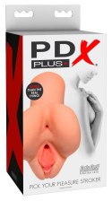 PDX Plus PDX Plus - Masturbator Realistyczna Pochwa Z Anusem Cielisty