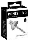 Penisplug - Wtyczka Dilator Do Cewki Moczowej Penisa Srebrna Umbrella