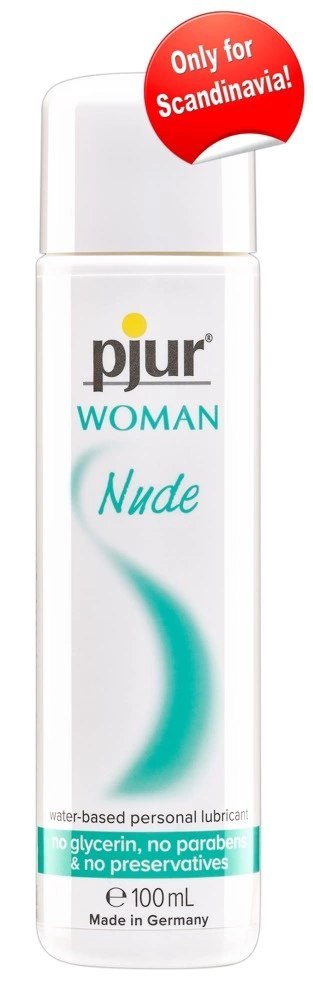 Pjur Woman Nude - Wodny Lubrykant Nawilżający Dla Kobiet 100ml Pjur