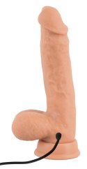 Realistixxx - Naturalny Wibrator Z Żyłami Żołędziem I Jądrami 21cm