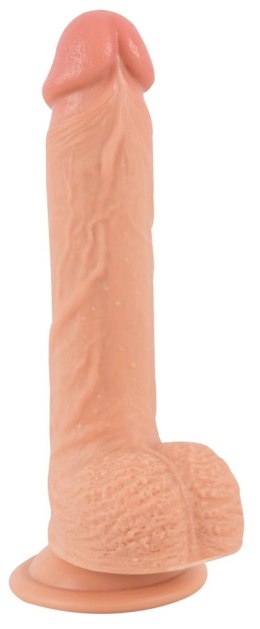 Realistixxx - Xl Naturalne Dildo Z Żyłami Żołędziem I Jądrami 21.7cm