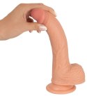 Realistixxx - Xl Naturalne Dildo Z Żyłami Żołędziem I Jądrami 21.7cm