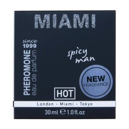 Hot - Feromony perfumowane dla mężczyzn Miami Spicy 30 ml