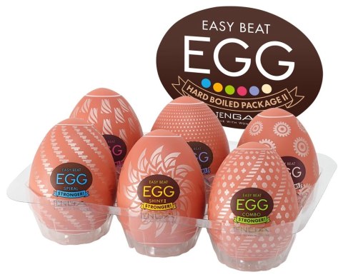 TENGA Tenga - 6 Jednorazowych Masturbatorów Egg HB Package II 6pcs