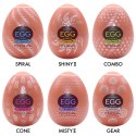 TENGA Tenga - 6 Jednorazowych Masturbatorów Egg HB Package II 6pcs