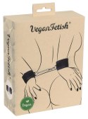 Vegan Fetish Vegan Fetish - Kajdanki Z Zapięciem Na Rzepy I Łańcuszkiem