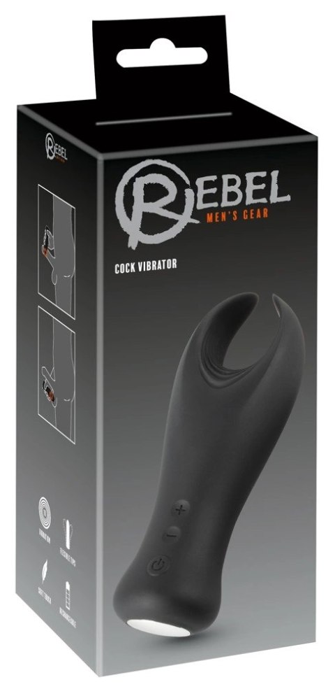 Rebel - Masturbator Z 10 Trybami Wibracji Cock Vibrator