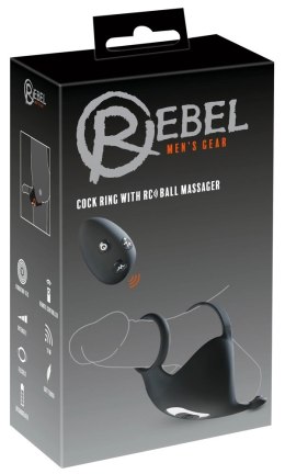 Rebel - Pierścień Erekcyjny Ze Stymulatorem Jąder Cock ring with RC Ball