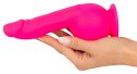 Sweet Smile - Różowy Wibrator Z Przyssawką 19 cm Powerful Vibrator