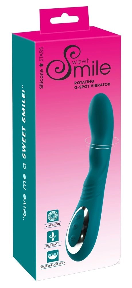 Sweet Smile - Wibrator Rotacyjny Do Stymulacji Punktu-G Rotating Vibrator