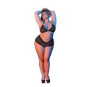 Magic Silk Magic Silk - Biustonosz trójkątny i komplet fig Cheeky - plus size