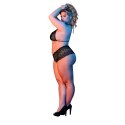 Magic Silk Magic Silk - Biustonosz trójkątny i komplet fig Cheeky - plus size