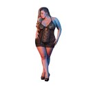 Magic Silk - Komplet koszula nocna i stringi - plus size