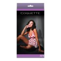 Coquette Coquette - Babydoll i stringi z nadrukiem