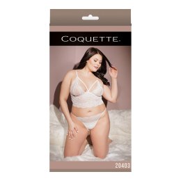 Coquette - Top + Majtki bez krocza - plus size