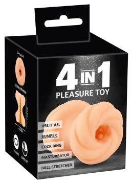 You2Toys - 4w1 Masturbator Pierścień Na Penisa I Jądra I Bufor You2Toys