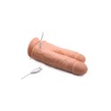 Curve Toys - Podwójne, silikonowe dildo do podwójnej penetracji - 20,5 cm