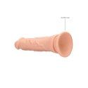 RealRock by Shots RealRock - Bardzo realistyczne dildo z wypukłymi żyłami 17 cm