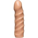 Doc Johnson Doc Johnson - Twarde, skręcone dildo 15 cm