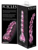 Icicles Icicles - Kulkowe Szklane Dildo Z Serduszkiem