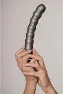 Ouch! by Shots Ouch! - Silikonowe dildo G-Spot z koralikami - 20,5 cm