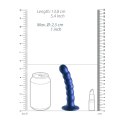 Ouch! by Shots Ouch! - Silikonowe dildo z koralikami - 13 cm