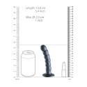 Ouch! by Shots Ouch! - Silikonowe dildo z koralikami - 13 cm