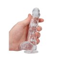 RealRock - Realistyczne dildo z jądrami 15 cm RealRock by Shots