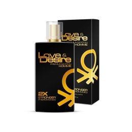 SHS SHS Love Desire Gold Męskie 100 ml - Mocne Feromony Męskie Przyciągające Kobiety 100 ml