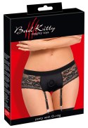 Bad Kitty Bad Kitty - Seksowne Koronkowe Strap-On Z Paskami Do Pończoch XS