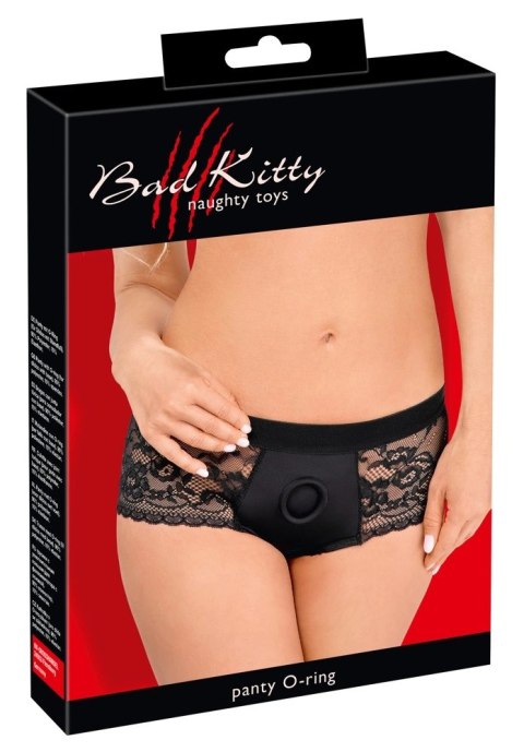 Bad Kitty Bad Kitty - Seksowne Koronkowe Strap On Z Pierścieniem XL